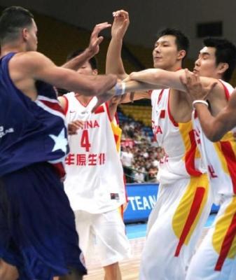 中国篮球队打架事件