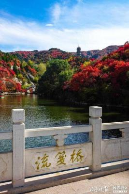 济南红叶谷图片