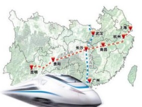 沪昆高铁线路图及站点地图 沪昆高铁全线开通时间