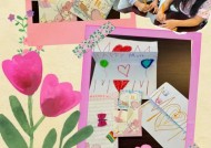 郭晶晶母亲节晒照，两个女儿为妈妈画贺卡，7岁霍中怡会写繁体字