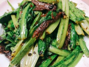 豆豉鲮鱼油麦菜的做法步骤 豆豉鲮鱼油麦菜的做法什么菜最好做又好吃