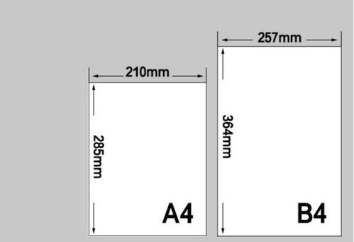 a4和a6纸的大小区别图图片